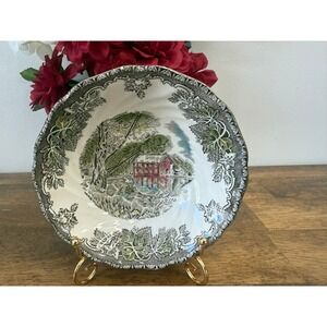 Johnson Brothers Friendly Village Old Mill Cereal Fruit Dessert Bowl‎ English